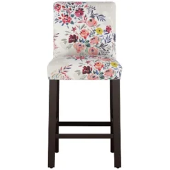Sherrie Rounded Back Bartstool In Pattern - Skyline Furniture 22 Sherrie Rounded Back Bartstool In Pattern - Skyline Furniture -Skyline Furniture GUEST 029df39d f507 480b b6e3 3aeb41432d64