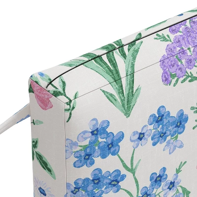 18" X 18" Outdoor Seat Cushion Botanical - Skyline Furniture 4 18" X 18" Outdoor Seat Cushion Botanical - Skyline Furniture - Image 2