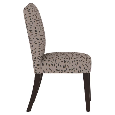 Hendrix Dining Chair In Animal Print - Skyline Furniture 4 Hendrix Dining Chair In Animal Print - Skyline Furniture - Image 2