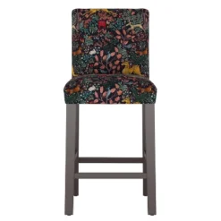 Hendrix Bar Stool In Patterns - Skyline Furniture -Skyline Furniture GUEST 05772de7 5f0d 4e65 8af7 d983d7a106ea