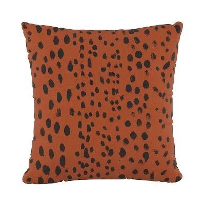 Linen Leopard Square Throw Pillow - Skyline Furniture 8 Linen Leopard Square Throw Pillow - Skyline Furniture - Image 6