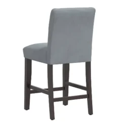 Hendrix Counter Height Barstool In Velvet - Skyline Furniture -Skyline Furniture GUEST 05ab8050 7366 42b4 a754 6cd0cb33eb49