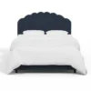 Queen Emma Shell Upholstered Bed Navy Blue - Skyline Furniture 2 Queen Emma Shell Upholstered Bed Navy Blue - Skyline Furniture -Skyline Furniture GUEST 0e93ccb2 962f 4ea6 9405 167dfa466647