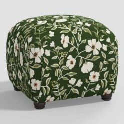 Poppy Botanical Ottoman - Skyline Furniture -Skyline Furniture GUEST 10db7b1b de1b 4d77 8012 f040dca7956d