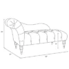 Eden Diamond Tufted Chaise In Linen - Skyline Furniture -Skyline Furniture GUEST 15a105ab 24ec 41be bdcd f4d48944b856 1