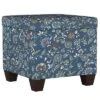 Fairland Square Storage Ottoman Bandana Blue - Skyline Furniture -Skyline Furniture GUEST 188d1da2 1110 48d7 92dc 792a868b8124