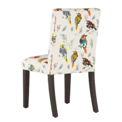 Hendrix Dining Chair With Bird Print - Skyline Furniture -Skyline Furniture GUEST 191a70eb 30f1 4b32 ac40 ac64f575eba9