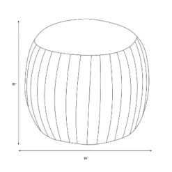 Ace Seam Upholstered Ottoman - Skyline Furniture -Skyline Furniture GUEST 1f44727a bb0c 43b2 b7fe 20ff39a2a9ec