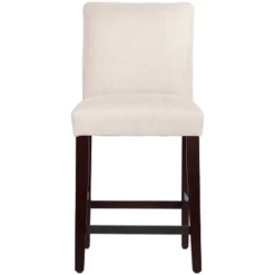 Hendrix Counter Height Barstool In Linen - Skyline Furniture -Skyline Furniture GUEST 22069e36 90a1 4350 8bed b71992fe9e7e