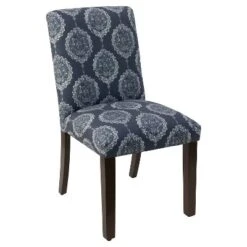 Hendrix Dining Chair In Damask - Skyline Furniture -Skyline Furniture GUEST 23ba3691 53ea 4075 aee1 a0d231ef7192