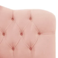 California King Tufted Headboard In Velvet Pink - Skyline Furniture -Skyline Furniture GUEST 23cc711b 5efa 47a1 b99a 226dc6f73412 1