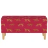 Storage Bench Cheetah Walk Raspberry - Skyline Furniture 2 Storage Bench Cheetah Walk Raspberry - Skyline Furniture -Skyline Furniture GUEST 24902127 bced 43a8 8826 22140a4b401a