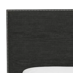 Arcadia Nailbutton Linen Bed - Skyline Furniture -Skyline Furniture GUEST 24965cca 78e0 45ca a42a 5c8e38b2898b