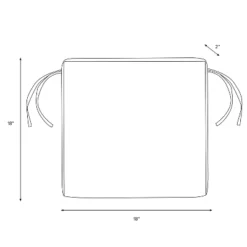 18" X 18" Outdoor Seat Cushion Buffalo Square Sage - Skyline Furniture 9 18" X 18" Outdoor Seat Cushion Buffalo Square Sage - Skyline Furniture -Skyline Furniture GUEST 30213c28 9bd5 498f 962e a9c29d4528ff 10