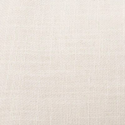King Louis Diamond Tufted Wingback Headboard Off White Linen With Brass Nail Buttons - Skyline Furniture 6 King Louis Diamond Tufted Wingback Headboard Off White Linen With Brass Nail Buttons - Skyline Furniture - Image 4