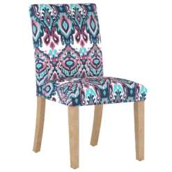 Hendrix Dining Chair In Damask - Skyline Furniture -Skyline Furniture GUEST 33df54cf 8c92 4340 9e00 a57e97b957a1