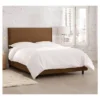 Arcadia Nailbutton Microsuede Bed - Skyline Furniture -Skyline Furniture GUEST 39408093 aaed 44b3 b01d 059f868bc584