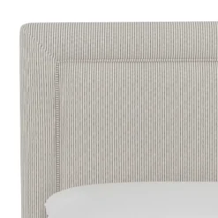 Empire Upholstered Bed In Oxford Striped Taupe - Skyline Furniture 13 Empire Upholstered Bed In Oxford Striped Taupe - Skyline Furniture -Skyline Furniture GUEST 3d5ff023 5e51 452b 851c 5b35527669d6