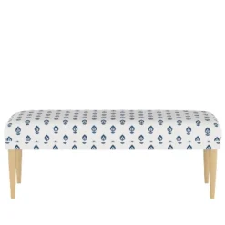 Fullerton Upholstered Bench In Patterns - Skyline Furniture -Skyline Furniture GUEST 406ba5c6 0fc0 4b02 9d33 6000a6527cf8