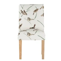 Kendra Slipcover Dining Chair In Patterns - Skyline Furniture