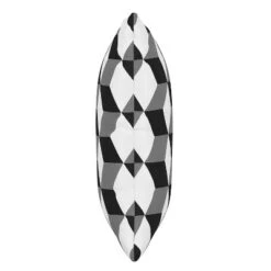 18" X 18" Outdoor Throw Pillow Shaded Block Gray - Skyline Furniture