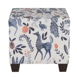 Pattern Fairland Square Storage Ottoman - Skyline Furniture -Skyline Furniture GUEST 486042d6 a631 4885 b64b 27b7ab7b69a3