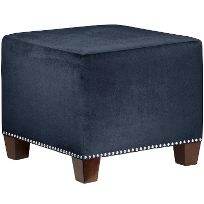 Square Nail Button Ottoman - Skyline Furniture 7 Square Nail Button Ottoman - Skyline Furniture - Image 5