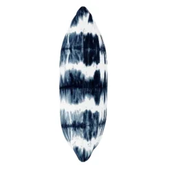 18"x18" Obu Striped Polyester Square Throw Pillow - Skyline Furniture