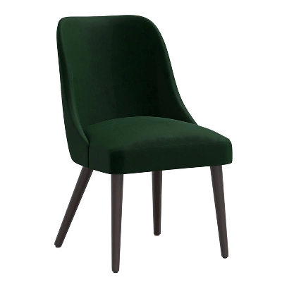 Sherrie Dining Chair In Velvet - Skyline Furniture 3 Sherrie Dining Chair In Velvet - Skyline Furniture