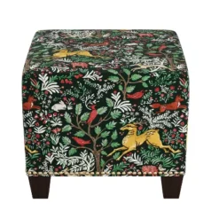 Square Nail Button Ottoman Patterned - Skyline Furniture 12 Square Nail Button Ottoman Patterned - Skyline Furniture -Skyline Furniture GUEST 4e6d892f c637 4502 a9f9 2ecf1eef9094