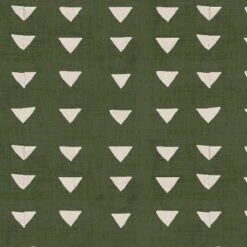 Green Triangle Print Throw Pillow - Skyline Furniture -Skyline Furniture GUEST 4e9686aa 1f55 4395 adda d16a013f77f8