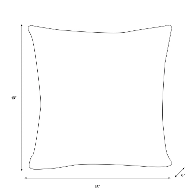 Whisp Floral Square Throw Pillow Blue - Skyline Furniture 6 Whisp Floral Square Throw Pillow Blue - Skyline Furniture - Image 4