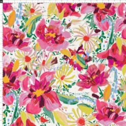 Poppy Botanical Ottoman - Skyline Furniture -Skyline Furniture GUEST 5557c1c7 998e 4aa2 a229 374bd7198bc8