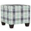 Fairland Square Storage Ottoman Check Navy Green - Skyline Furniture 1 Fairland Square Storage Ottoman Check Navy Green - Skyline Furniture -Skyline Furniture GUEST 5e08b728 d123 4a32 b1e9 9f2358f444ea