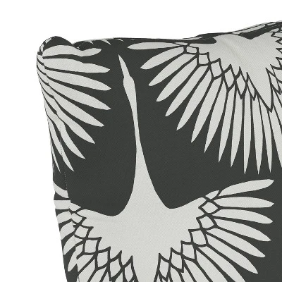 Outdoor Throw Pillow Flock Midnight Furniture Mfg - Skyline Furniture 4 Outdoor Throw Pillow Flock Midnight Furniture Mfg - Skyline Furniture - Image 2