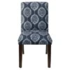 Hendrix Dining Chair In Damask - Skyline Furniture -Skyline Furniture GUEST 66d3a5a7 2278 4e9c 96a5 eba29fca739a