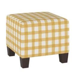 Annie Square Ottoman In Patterns - Skyline Furniture -Skyline Furniture GUEST 67039754 711e 48a6 aa87 728c835914d3
