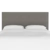 King Bella Nail Button Border Headboard Gray Linen/Pewter - Skyline Furniture -Skyline Furniture GUEST 68c16148 f590 4de0 841c cc805545b138