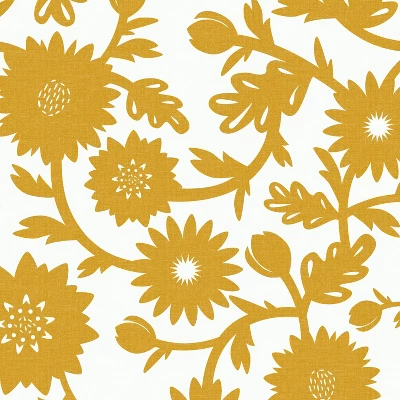 18" X 18" Outdoor Decorative Throw Pillow Gardenia Gold - Skyline Furniture 5 18" X 18" Outdoor Decorative Throw Pillow Gardenia Gold - Skyline Furniture - Image 3