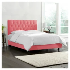 Edwardian Tufted Upholstered Bed - Cloth & Company