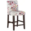 Hendrix Counter Height Barstool Multi Floral - Skyline Furniture