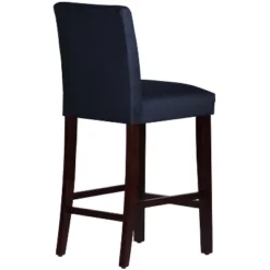 Hendrix Barstool Velvet Navy - Skyline Furniture -Skyline Furniture GUEST 832d8422 8ebd 493b 9d48 236ddfe0241c