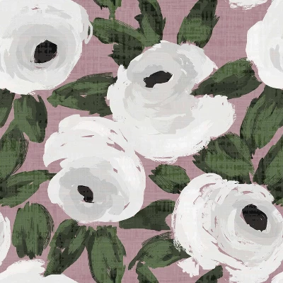 Big Floral Square Throw Pillow - Skyline Furniture 5 Big Floral Square Throw Pillow - Skyline Furniture - Image 3