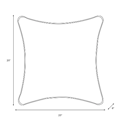 Throw Pillow Skyline Furniture Navy White - Skyline Furniture 5 Throw Pillow Skyline Furniture Navy White - Skyline Furniture - Image 3