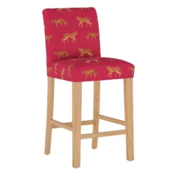 Hendrix Bar Stool In Patterns - Skyline Furniture -Skyline Furniture GUEST 87b0460d 95df 4b1e a2be b99fd1ea49f2
