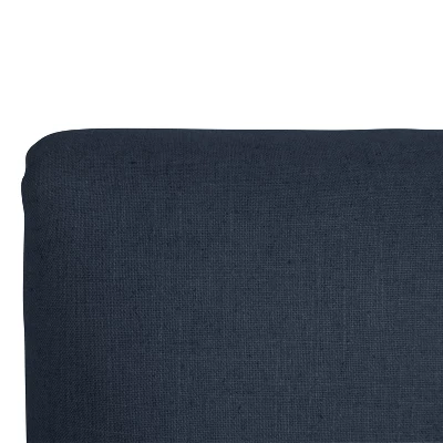 Hendrix Dining Chair In Linen Navy - Skyline Furniture 6 Hendrix Dining Chair In Linen Navy - Skyline Furniture - Image 4