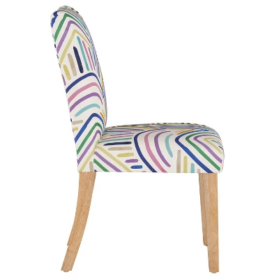 Hendrix Dining Chair In Playful Patterns - Skyline Furniture 4 Hendrix Dining Chair In Playful Patterns - Skyline Furniture - Image 2
