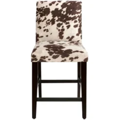 Hendrix Patterned Counter Height Barstool - Skyline Furniture