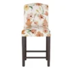 Alex Camel Back Counter Height Barstool With Botanical Print - Skyline Furniture -Skyline Furniture GUEST 9f4e9fa9 fb96 4d79 8783 f70a1b95be56
