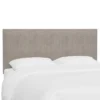 Arcadia Nailbutton Metallic Upholstered Headboard Groupie Pewter - Skyline Furniture 1 Arcadia Nailbutton Metallic Upholstered Headboard Groupie Pewter - Skyline Furniture -Skyline Furniture GUEST a104e212 21ab 4bb3 8dbe 9fab7e9734c3